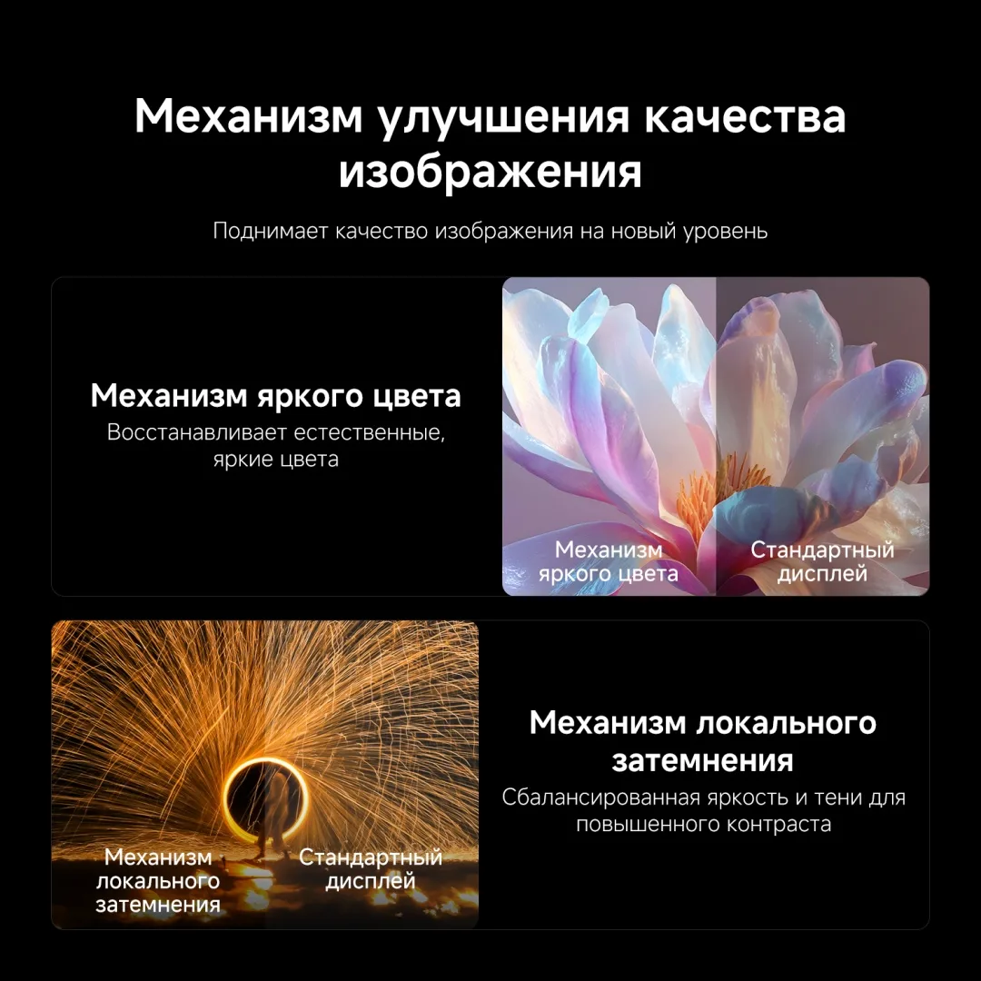 Телевизор Xiaomi X Mini LED 65 2026 L65MC-SMRU 165 см Черный
