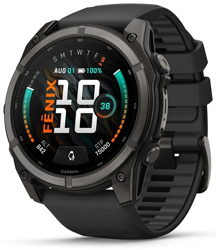 Смарт-часы Garmin Fenix 9 51 мм серый-черный (04763-11)