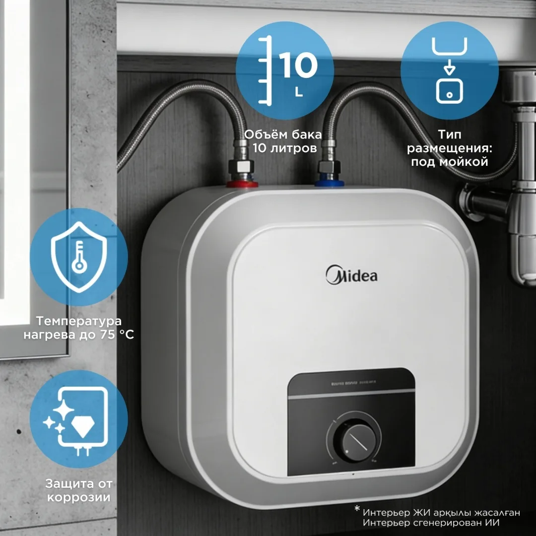 Водонагреватель Midea MWH10-20MVD1U(CIS)W
