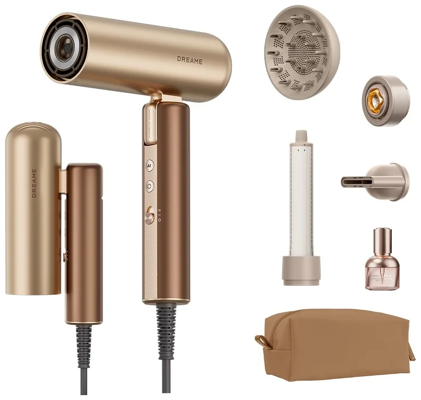 Фен для волос Dreame Pocket Aura Gold