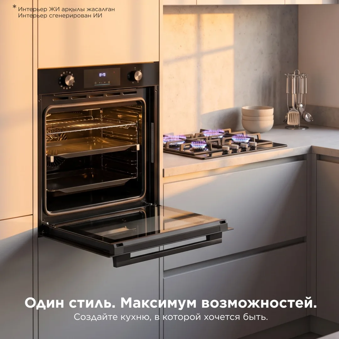 Духовой шкаф Midea MO72130 GB (УТ-00010793) + подарок (УТ-00009124)