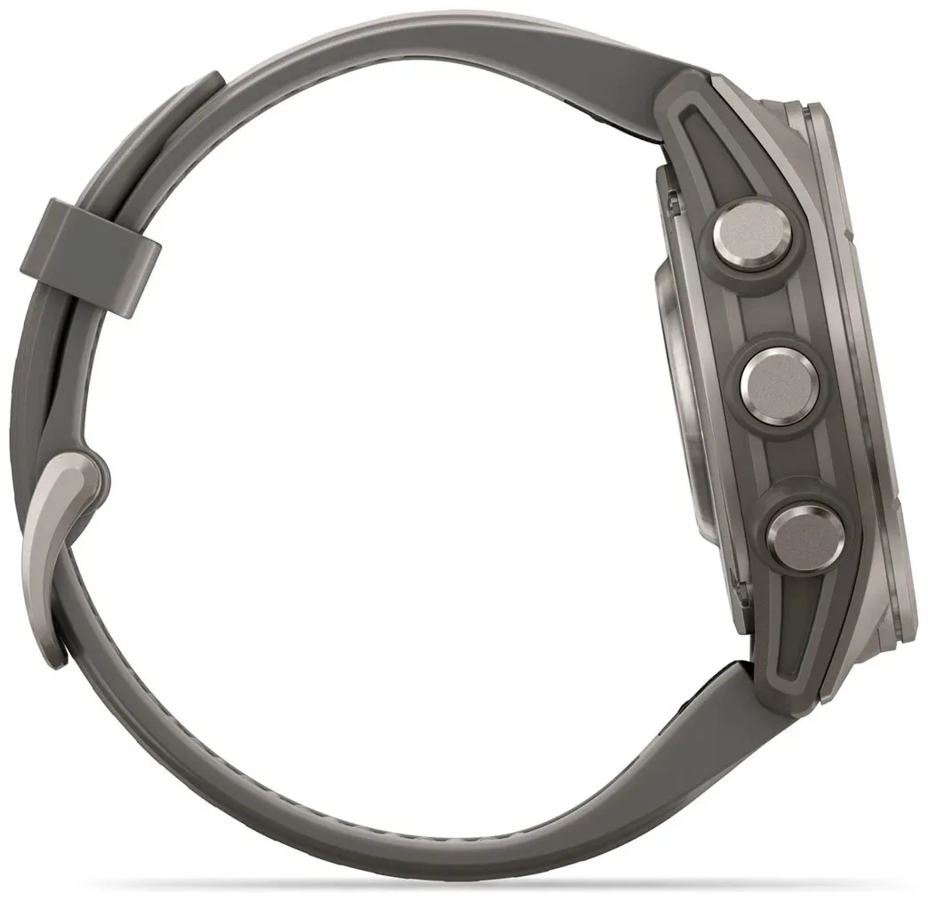 Смарт-часы Garmin Fenix 9 43 мм серый (04761-11)