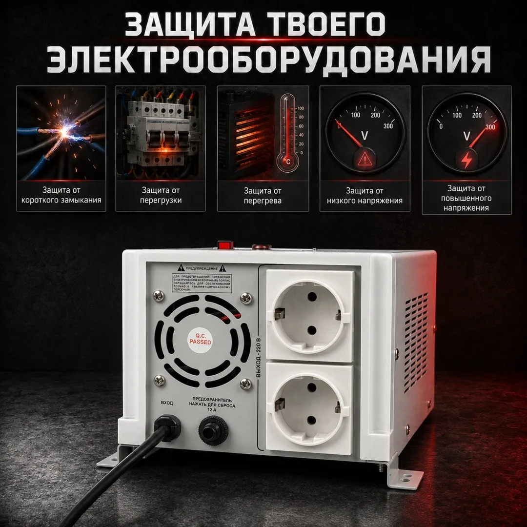 Стабилизатор напряжения Magnetta ACDR-2000VA