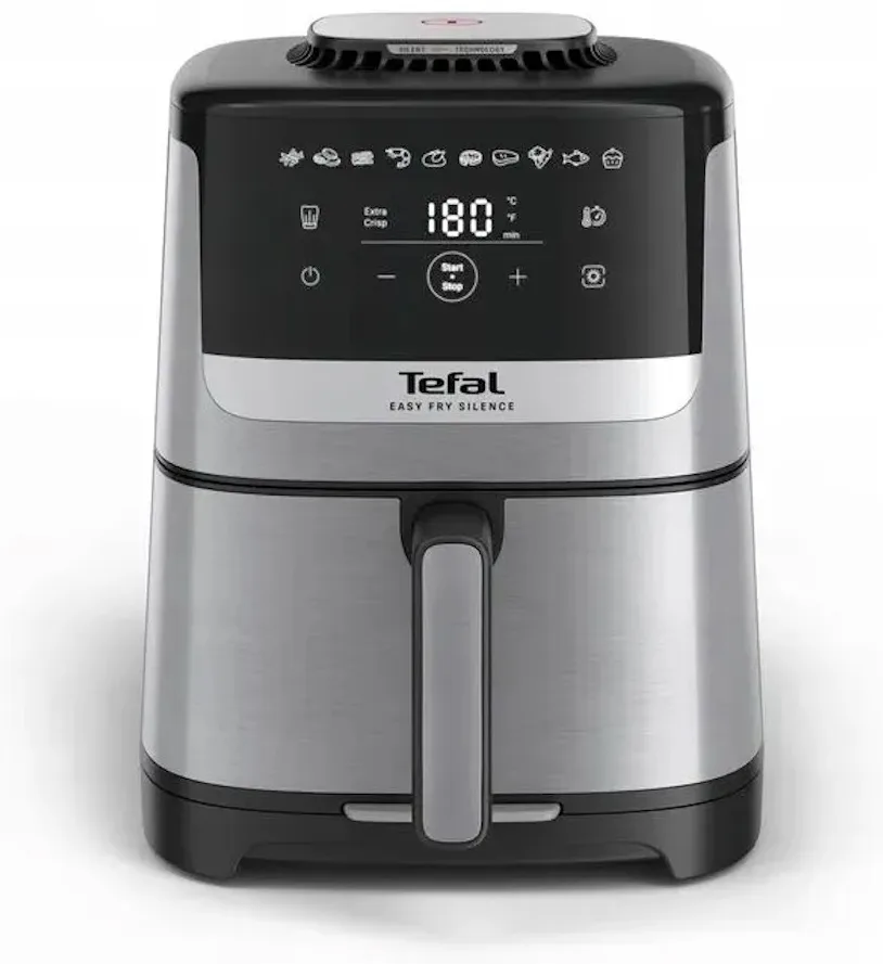 Аэрогриль Tefal 5L EY552DE0 Черный/Серебристый