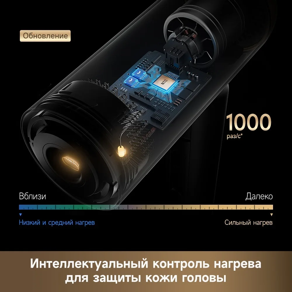 Фен для волос Dreame Pocket Aura Gold