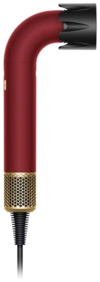 Фен Dyson HD17 Supersonic R Straight+Wavy бархатно‑красный/золото (493118-01)