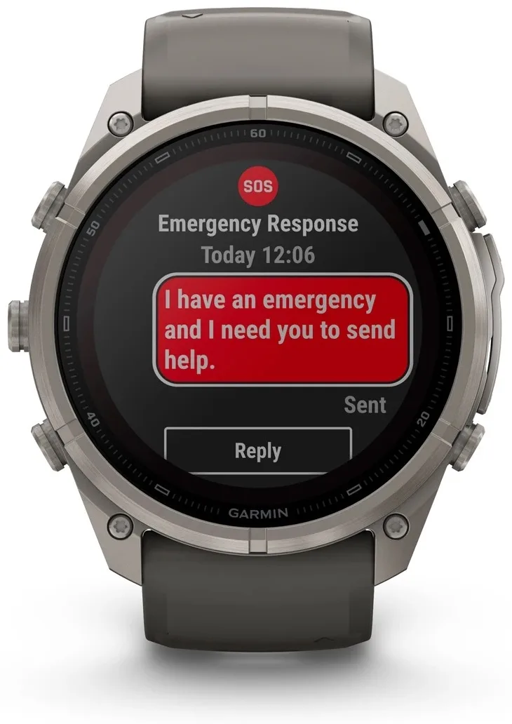 Смарт-часы Garmin Fenix 9 Pro 51 мм серебристый-серый (04339-01)