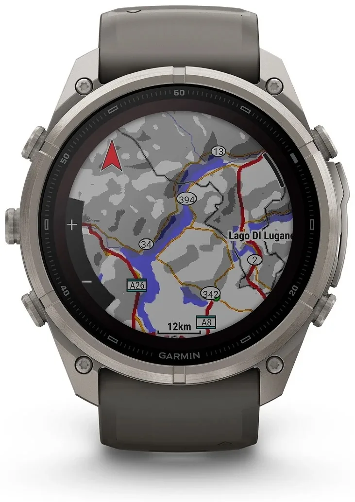 Смарт-часы Garmin Fenix 9 Pro 51 мм серебристый-серый (04339-01)