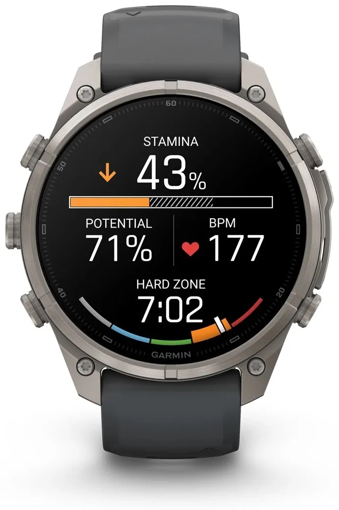 Смарт-часы Garmin Fenix 9 Pro 47 мм серебристый-серый (04336-21)