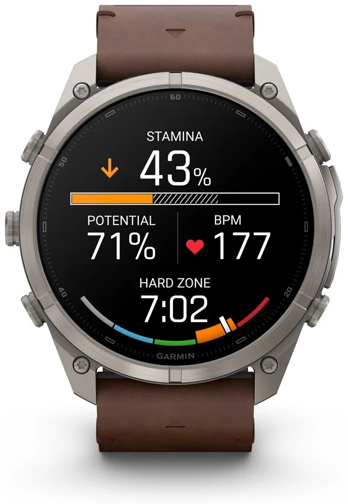Смарт-часы Garmin Fenix 9 Pro 51 мм серебристый-коричневый (04337-41)