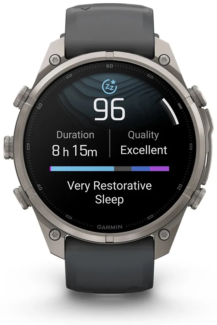 Смарт-часы Garmin Fenix 9 Pro 47 мм серебристый-серый (04336-21)