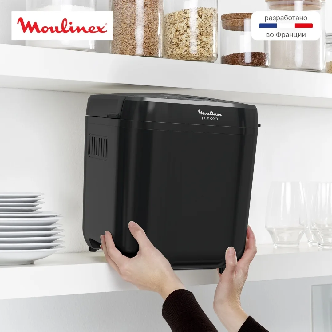 Хлебопечь Moulinex OW210830 Черный