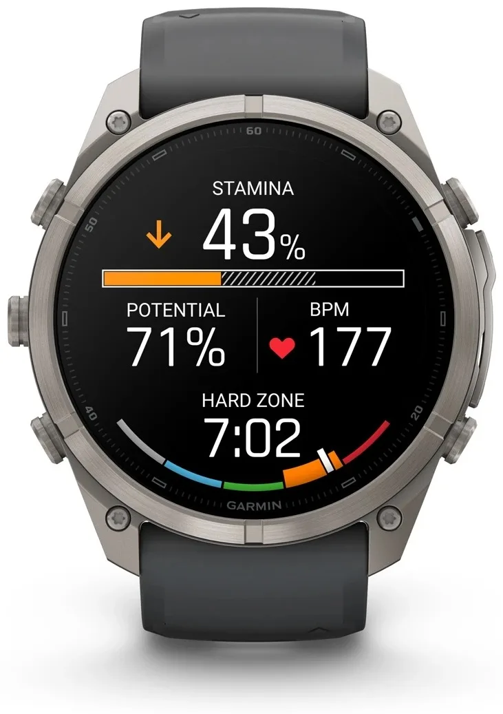 Смарт-часы Garmin Fenix 9 Pro 51 мм серебристый-серый (04337-26)
