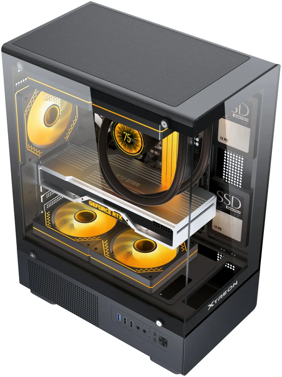 Компьютерный корпус XTREON 330-1 Черный