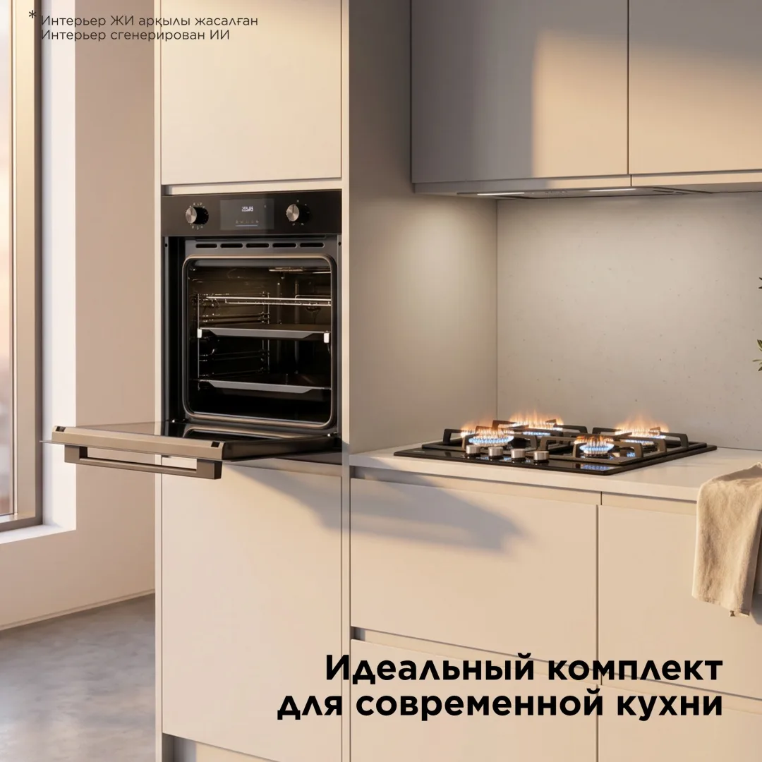 Духовой шкаф Midea MO72130 GB (УТ-00010793) + подарок (УТ-00009124)