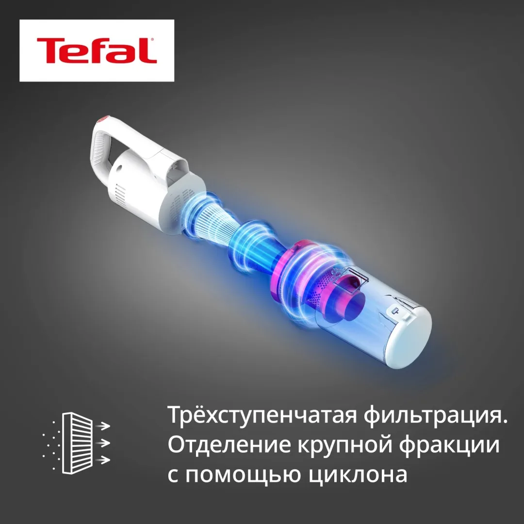 Пылесос Tefal TY1R17F1 Белый