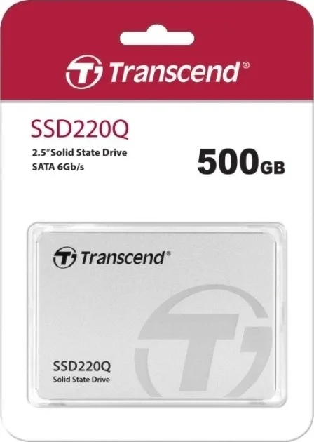 Внешний накопитель SSD 500GB Transcend TS500GSSD220Q