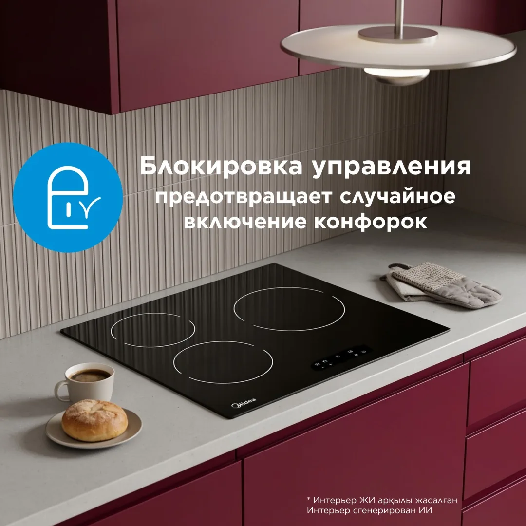 Духовой шкаф Midea MO72130 GB (УТ-00010793) + подарок (УТ-00012018)