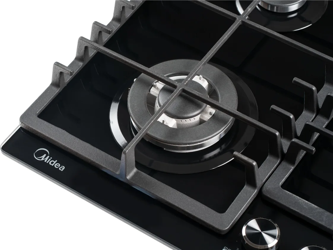 Газовая варочная поверхность Midea MGEC9684T GB