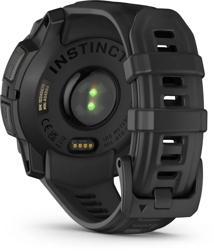 Смарт-часы Garmin Instinct 3 AMOLED 45 мм черный (02936-00)