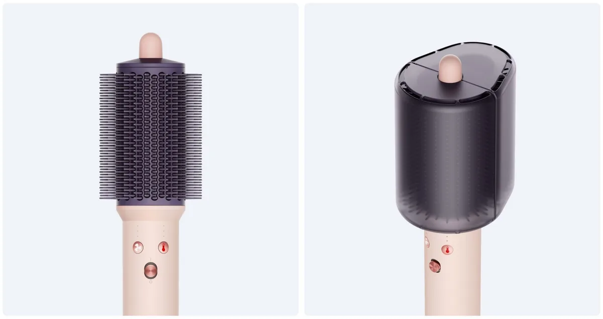 Фен-щетка Dyson Airsmooth HB01 керамический розовый/розовое золото (493078-01)