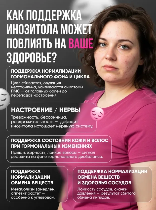 Витамин QEEP МИО-ИНОЗИТОЛ 820 МГ 60 ШТ (5654)