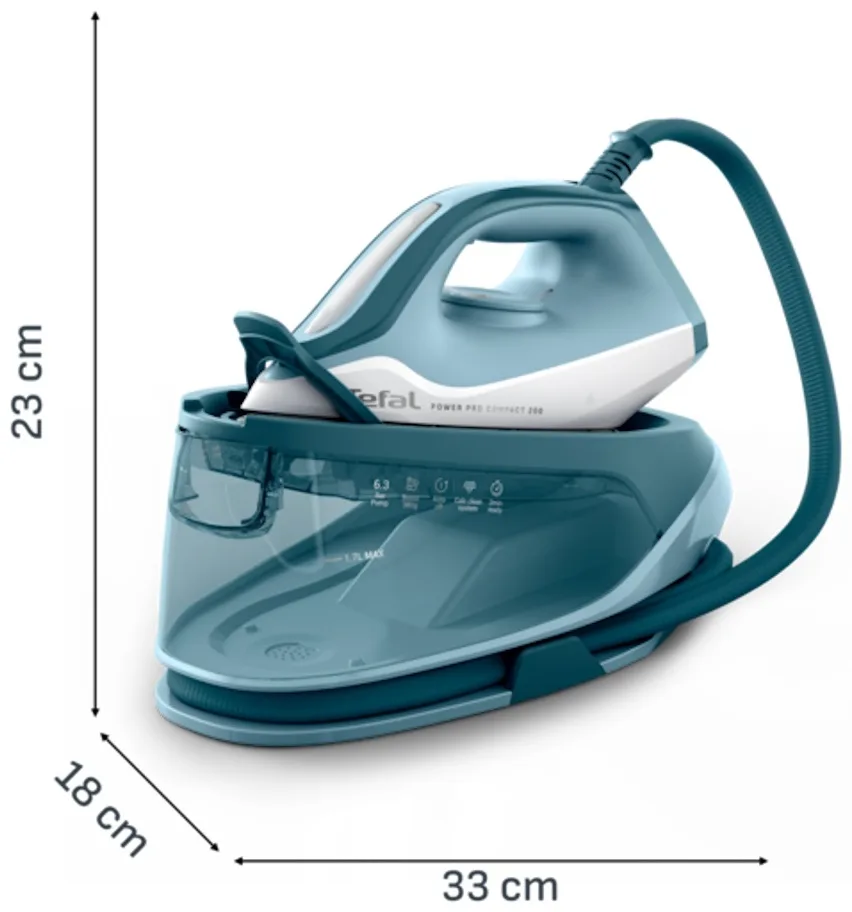 Парогенератор Tefal SV6212E0 Белый-Бирюзовый