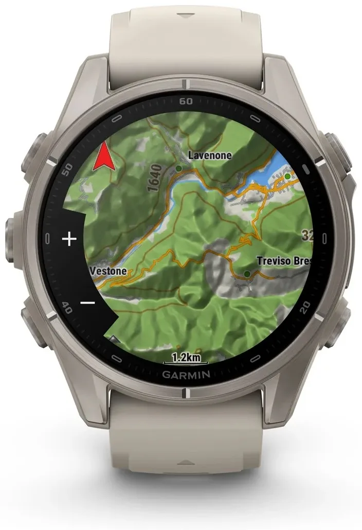 Смарт-часы Garmin Fenix 9 43 мм серебристый (04761-01)