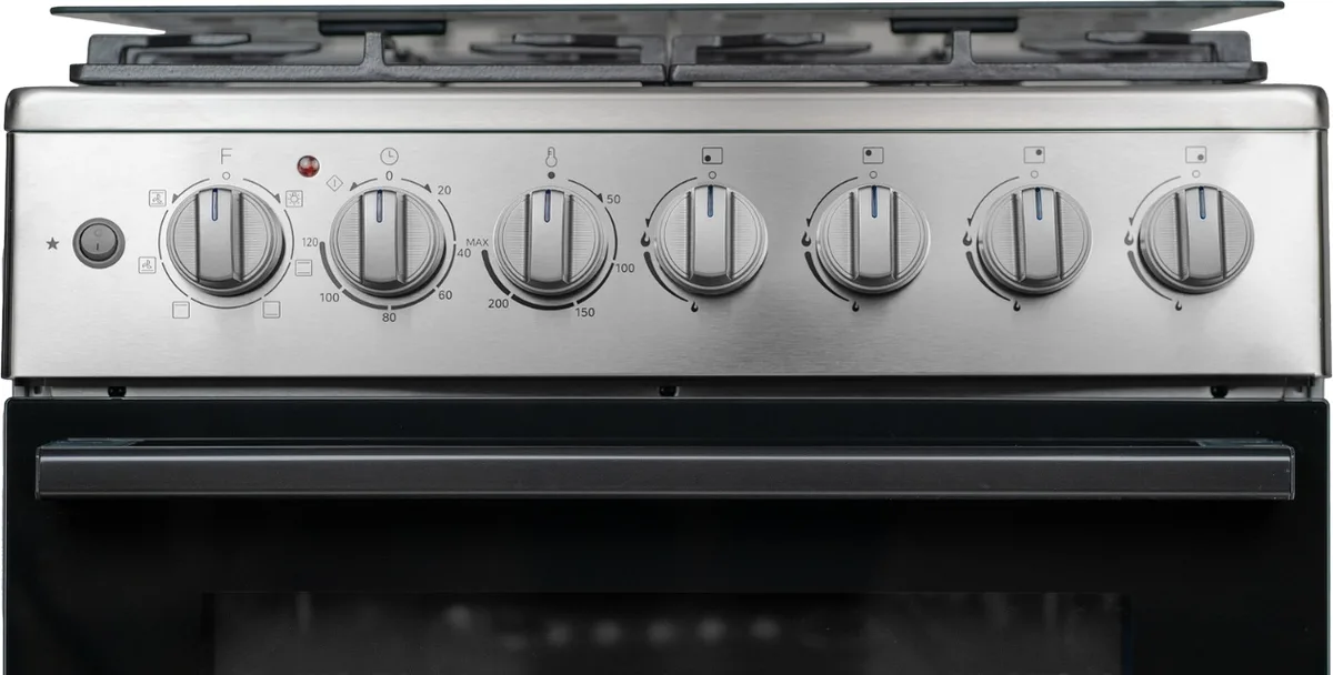 Кухонная плита Midea FSC-6016ES стальной