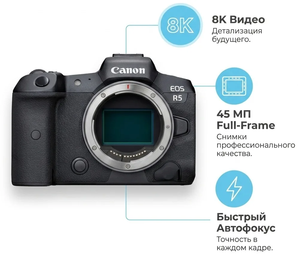 Фотокамера Canon EOS R5 BODY