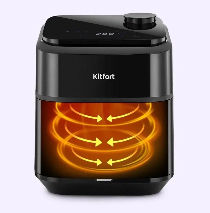 Аэрогриль Kitfort КТ-8154 Черный