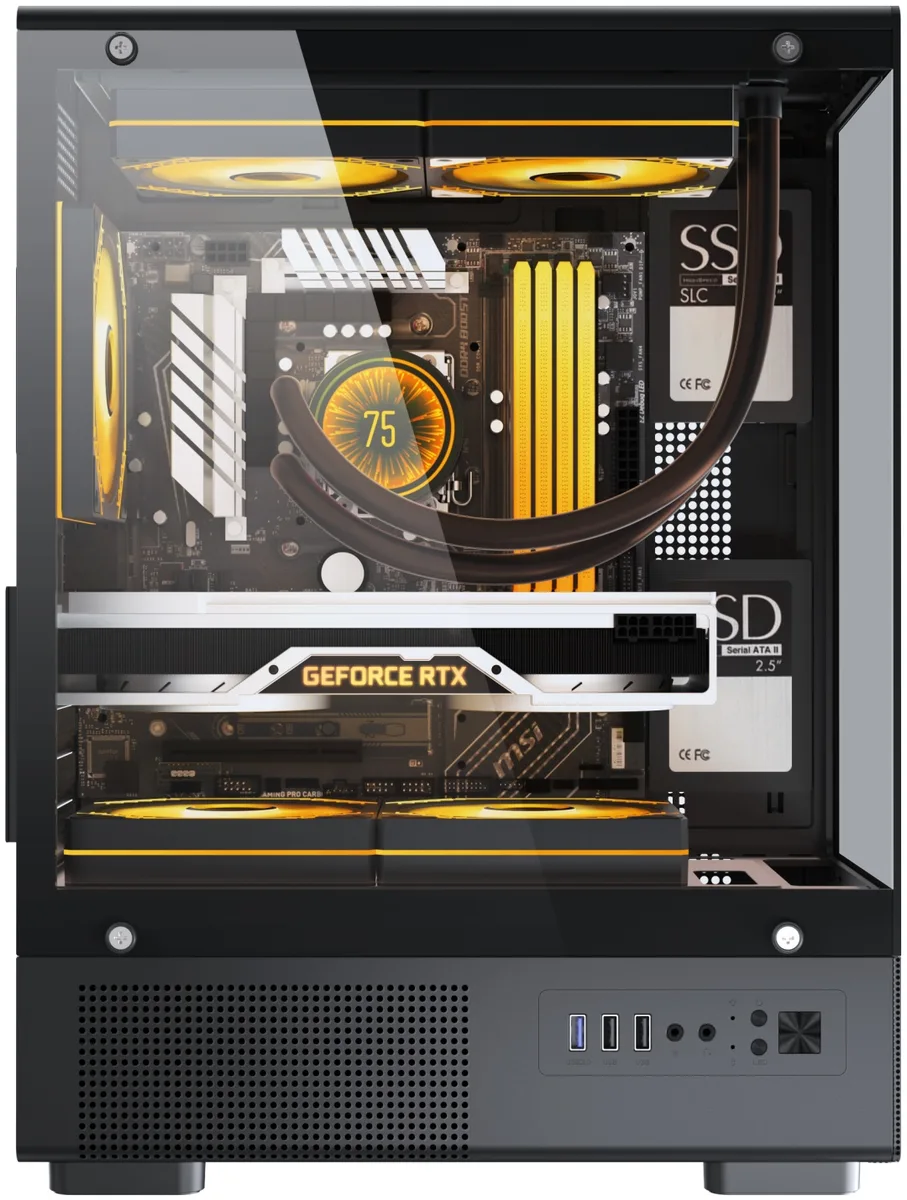 Компьютерный корпус XTREON 330-1 Черный