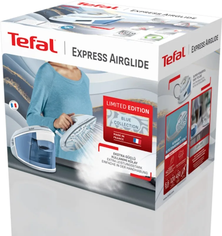 Парогенератор Tefal SV8028E0 Белый/Голубой
