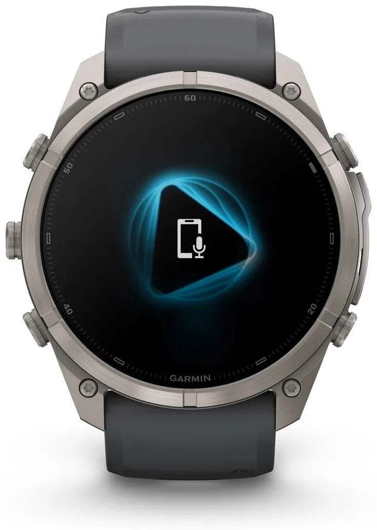 Смарт-часы Garmin Fenix 9 Pro 51 мм серебристый-серый (04337-26)