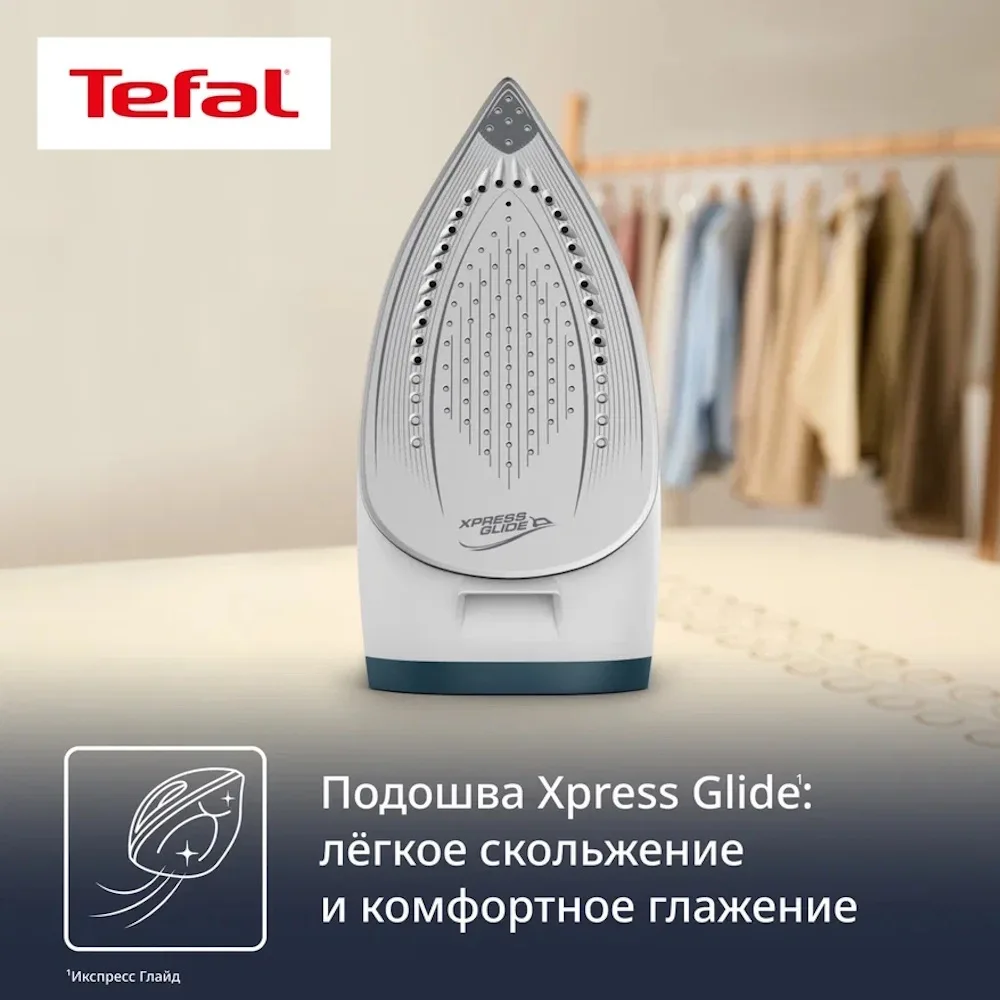 Парогенератор Tefal SV6212E0 Белый-Бирюзовый