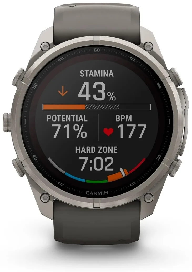 Смарт-часы Garmin Fenix 9 Pro 51 мм серебристый-серый (04339-01)