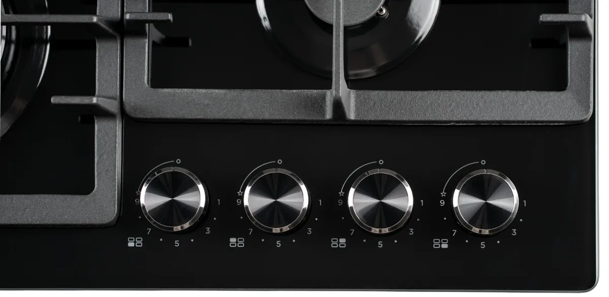 Газовая варочная поверхность Midea MGEC9684T GB