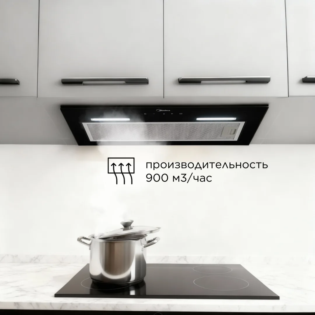 Вытяжка Midea MH60I500 GB