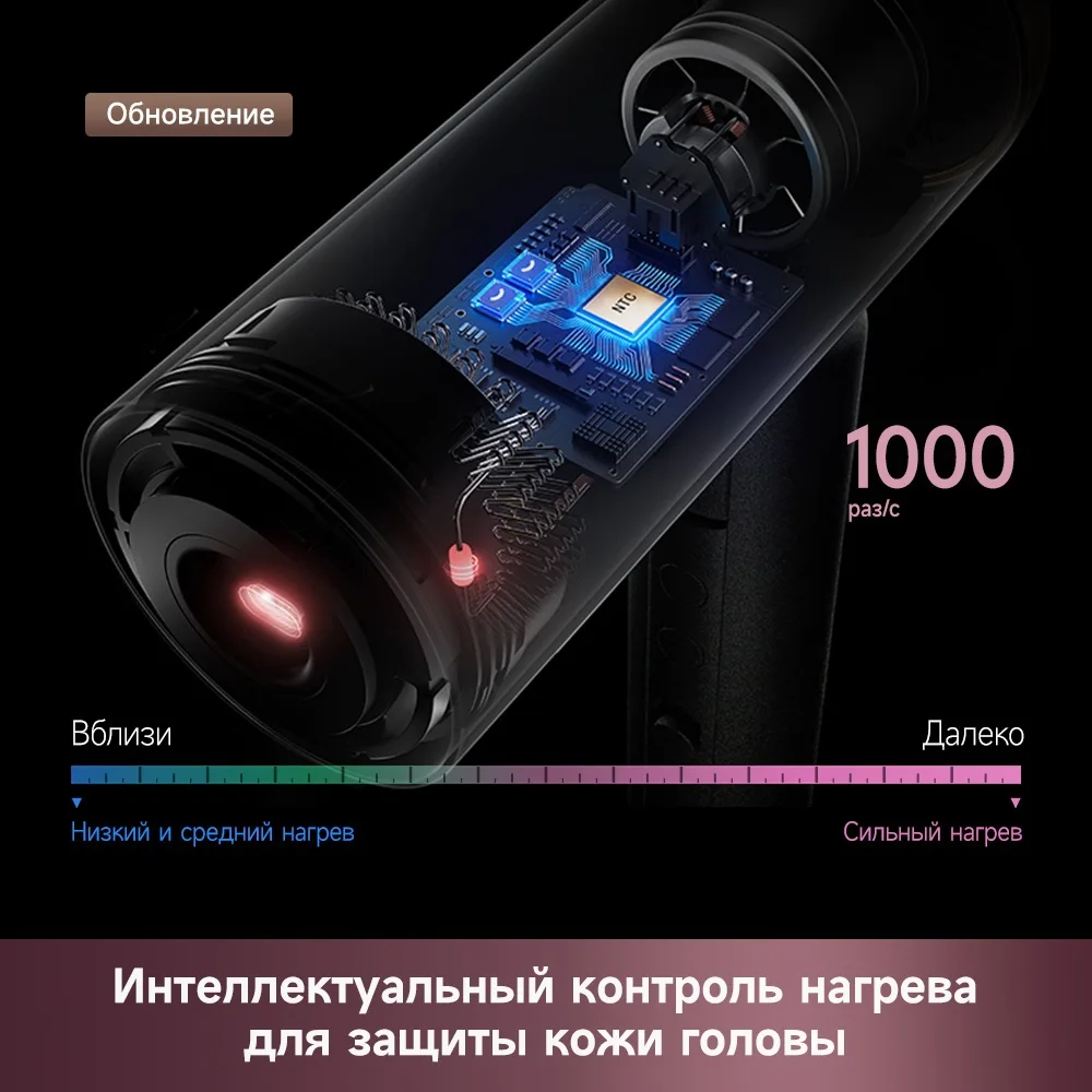 Фен для волос Dreame Pocket Aura Pink