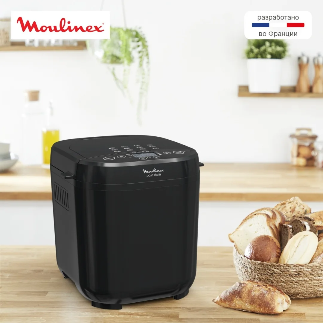 Хлебопечь Moulinex OW210830 Черный