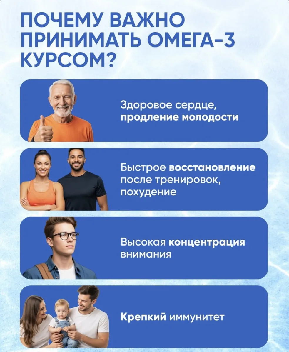 Витамин QEEP ОМЕГА 1620 МГ 90 ШТ (2592)