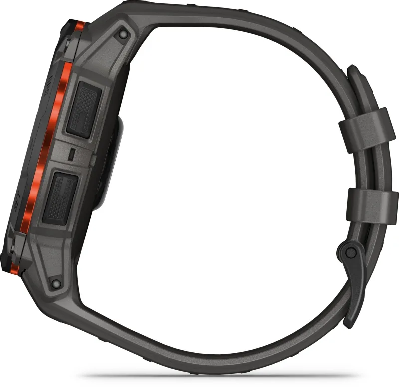 Смарт-часы Garmin Instinct 3 Solar 50 мм черно-серый (02935-00)