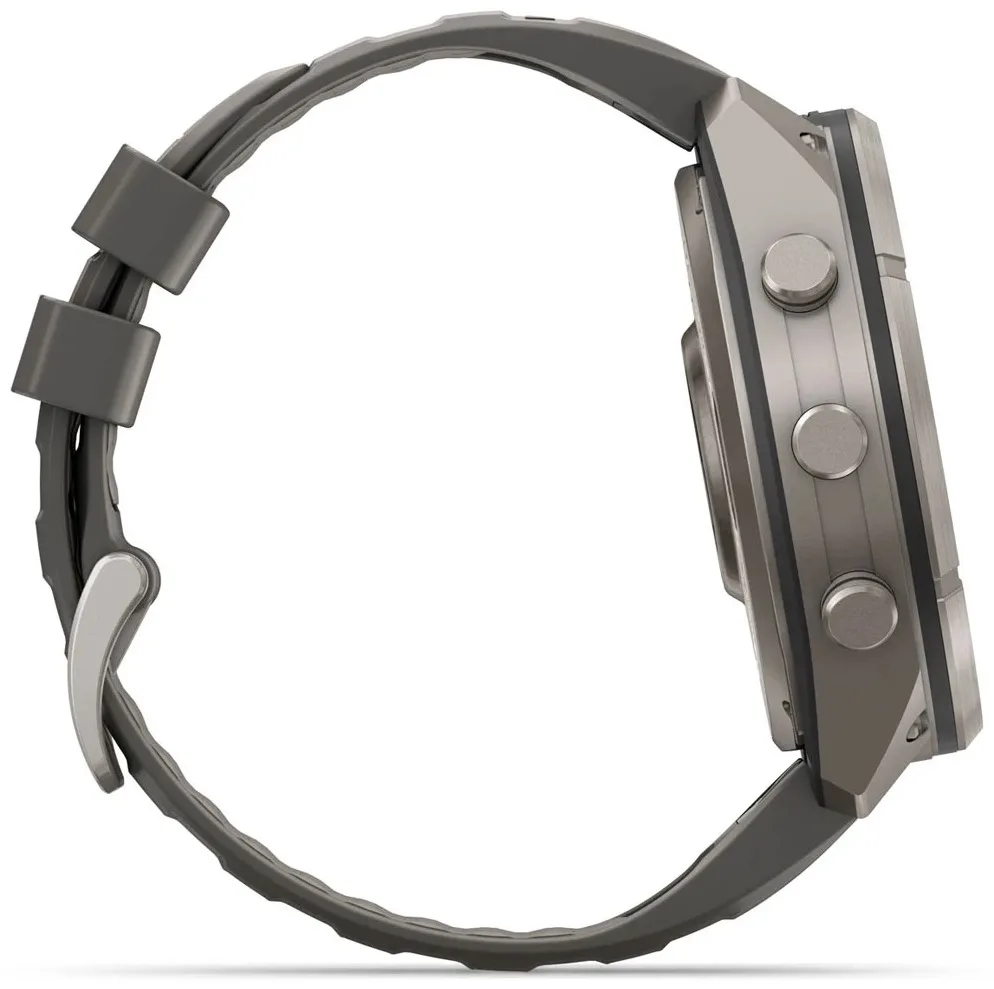 Смарт-часы Garmin Fenix 9 Pro 51 мм серебристый-серый (04339-01)