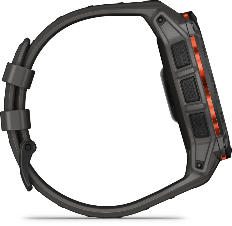 Смарт-часы Garmin Instinct 3 Solar 50 мм черно-серый (02935-00)