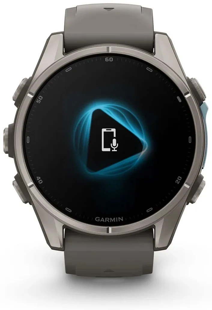 Смарт-часы Garmin Fenix 9 43 мм серый (04761-11)