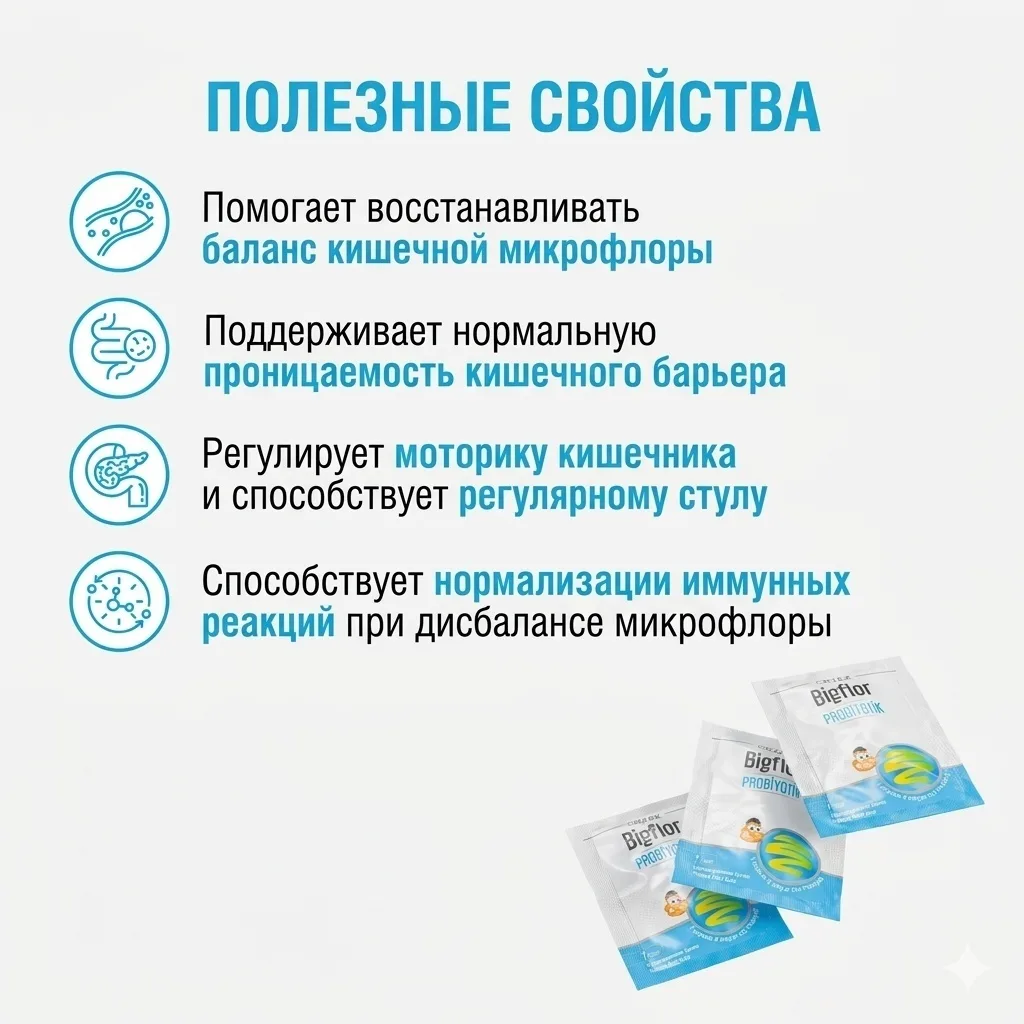Витамин ORZAX ОУШЕН БИГФЛОР ПРОБИОТИК 10 САШЕ (0938)