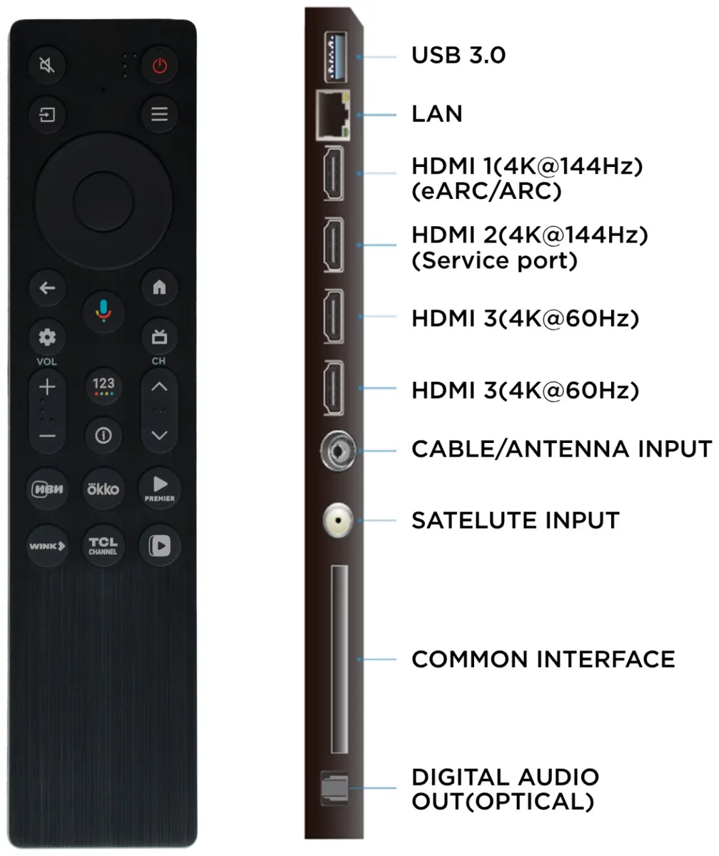 Телевизор TCL 55A400M