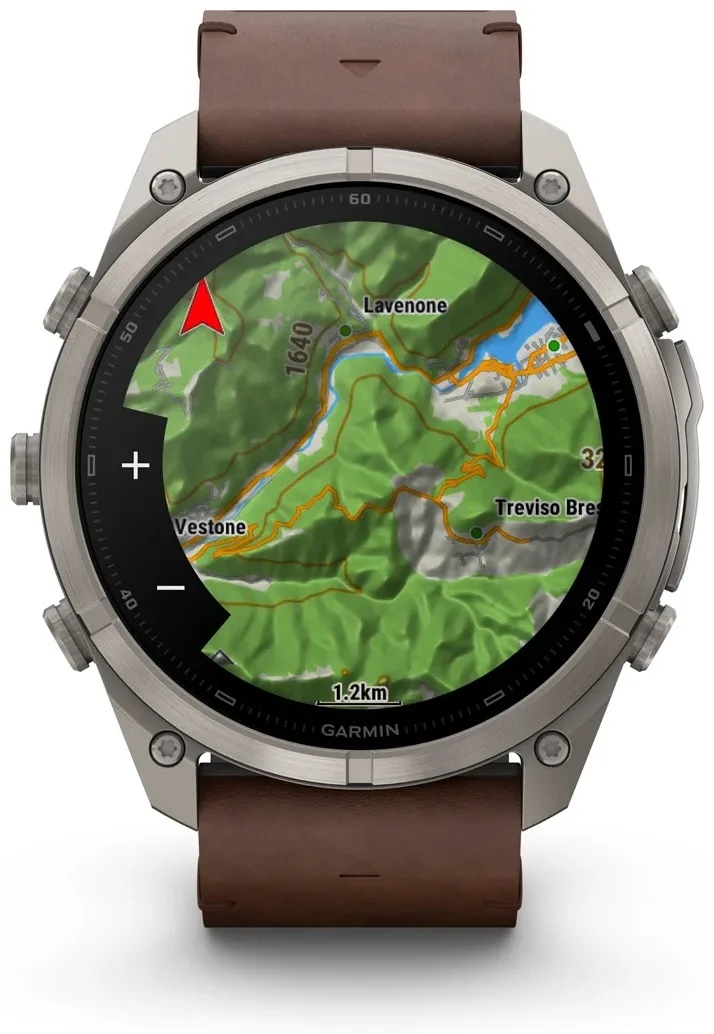 Смарт-часы Garmin Fenix 9 Pro 51 мм серебристый-коричневый (04337-41)