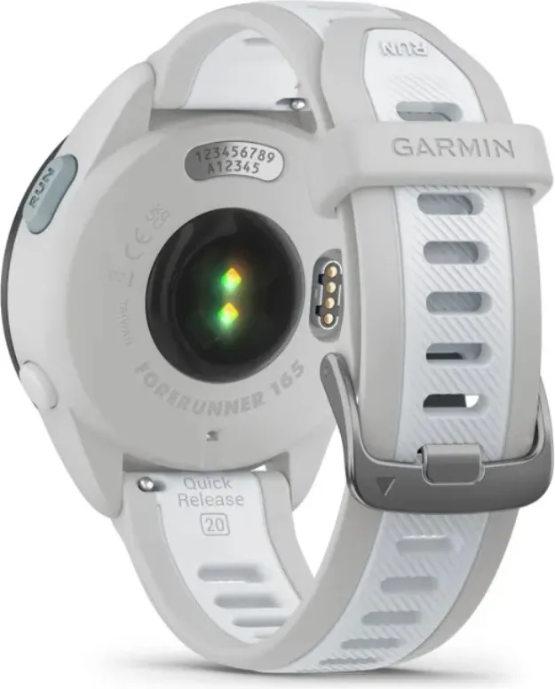 Смарт-часы Garmin Forerunner 165 Music 43 мм белый-белый