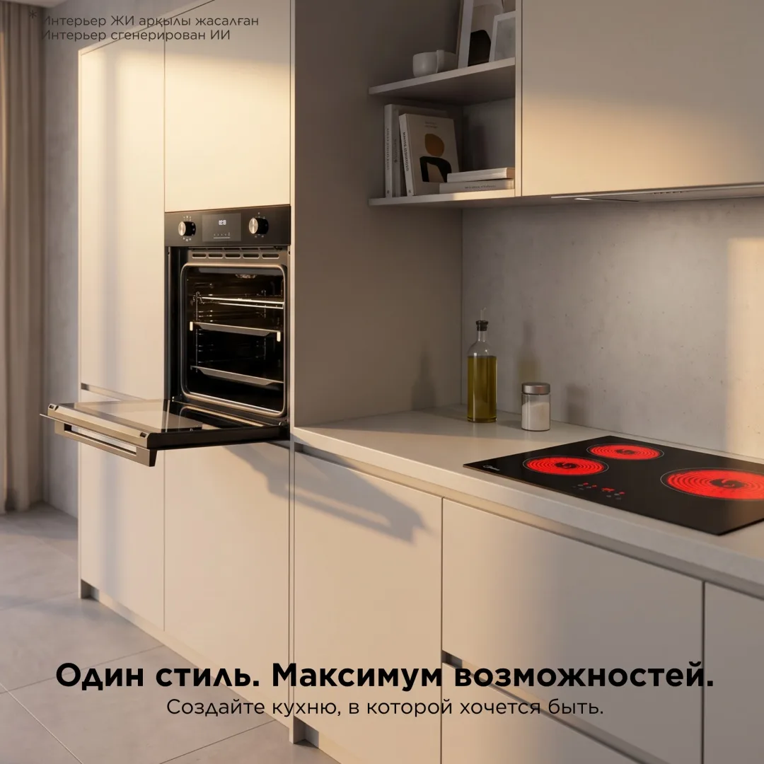 Духовой шкаф Midea MO72130 GB (УТ-00010793) + подарок (УТ-00012018)